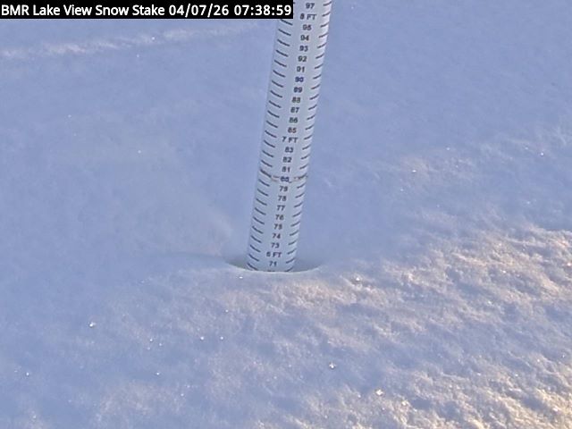 Lakeview Snow Depth Image