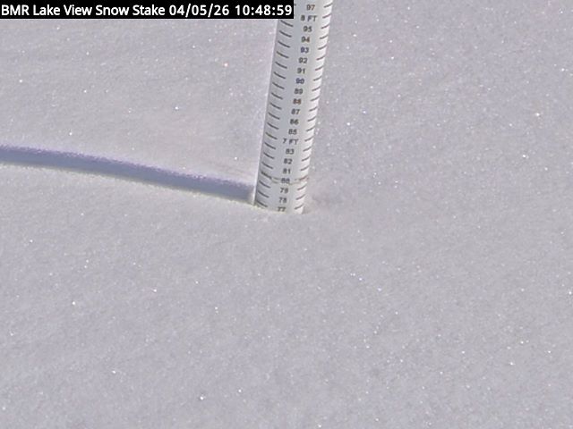 Lakeview Snow Depth Image