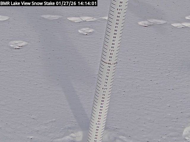 Lakeview Snow Depth Image