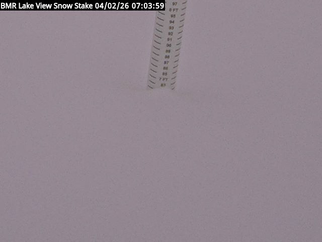 Lakeview Snow Depth Image