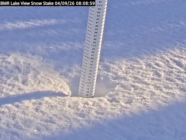 Lakeview Snow Depth Image