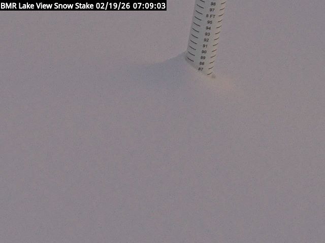 Lakeview Snow Depth Image