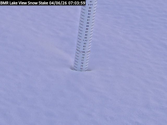 Lakeview Snow Depth Image