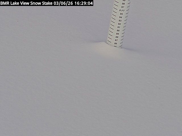 Lakeview Snow Depth Image