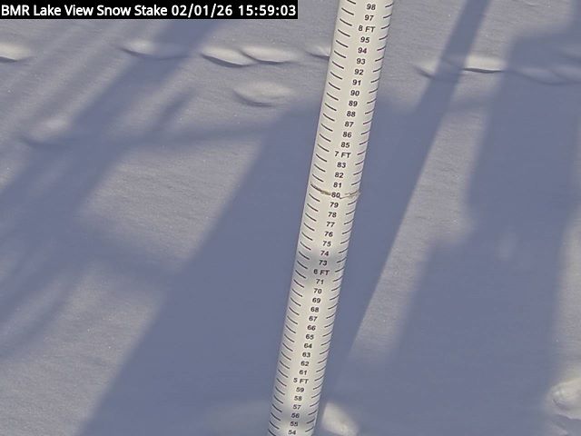 Lakeview Snow Depth Image