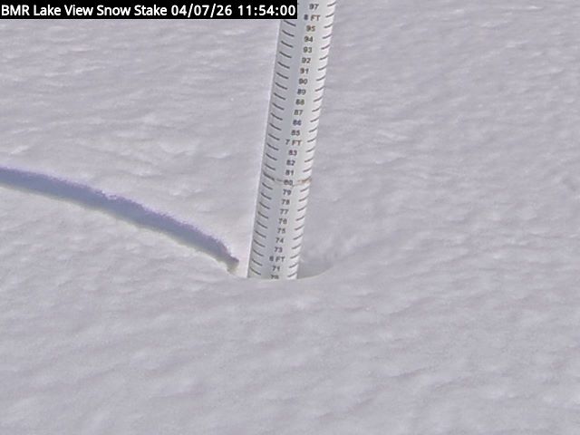 Lakeview Snow Depth Image