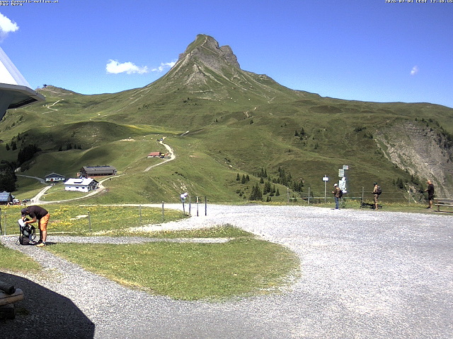 Live camera feed from Damüls, Uga in Vorarlberg, Austria