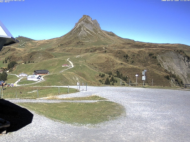 Live camera feed from Damüls, Uga in Vorarlberg, Austria