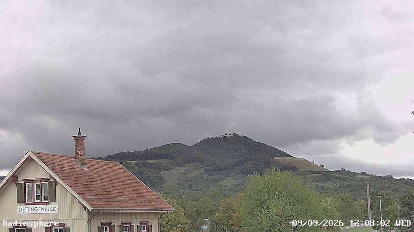 Live camera feed from RADiOSPHERE-BURG TECK in Burg Teck in Owen