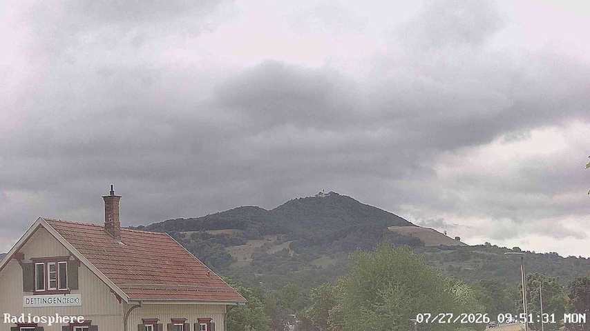 Live camera feed from RADiOSPHERE-BURG TECK in Burg Teck in Owen