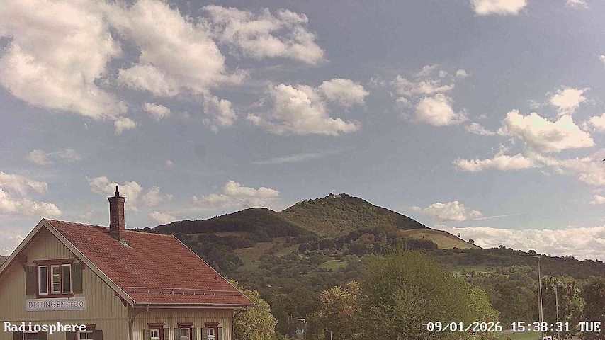 Živý kamerový kanál z RADiOSPHERE-BURG TECK v Burg Teck in Owen