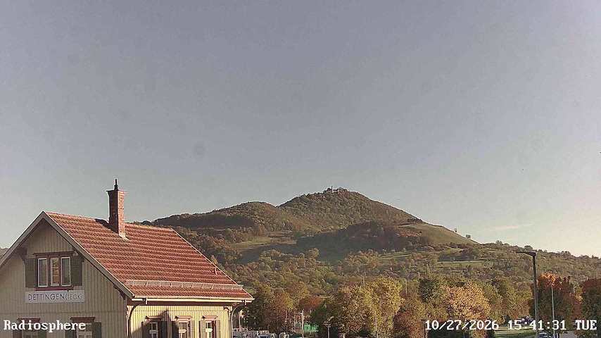 Live camera feed from RADiOSPHERE-BURG TECK in Burg Teck in Owen