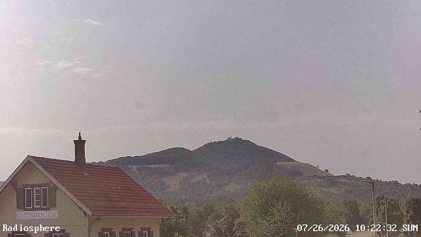 Saluran kamera langsung dari RADiOSPHERE-BURG TECK di Burg Teck in Owen