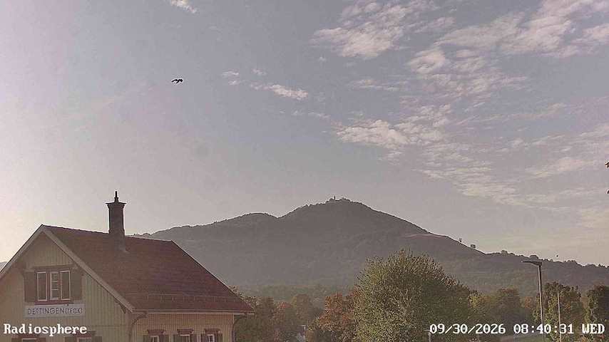 Live camera feed from RADiOSPHERE-BURG TECK in Burg Teck in Owen