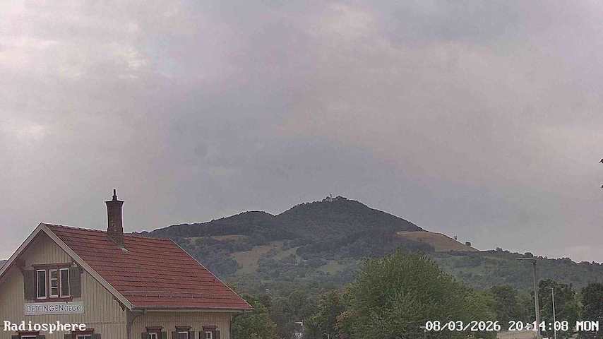 Live camera feed from RADiOSPHERE-BURG TECK in Burg Teck in Owen