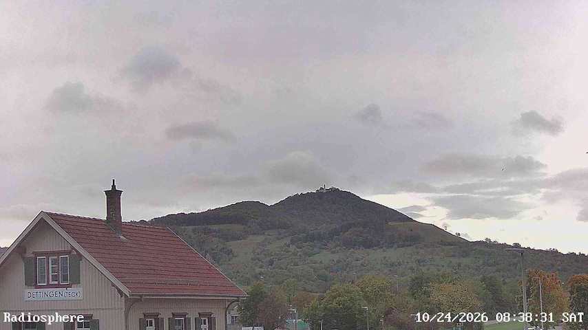 Live camera feed from RADiOSPHERE-BURG TECK in Burg Teck in Owen