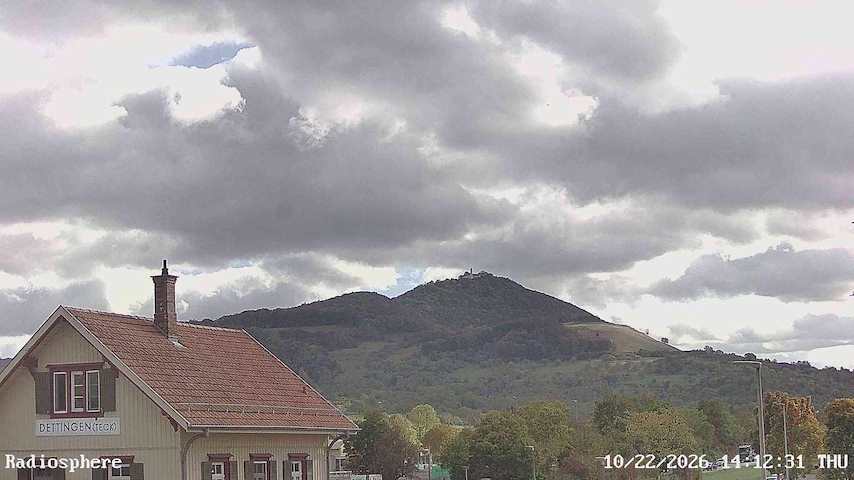 Live camera feed from RADiOSPHERE-BURG TECK in Burg Teck in Owen