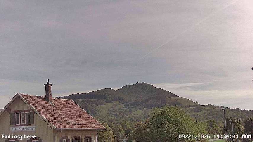 Live camera feed from RADiOSPHERE-BURG TECK in Burg Teck in Owen