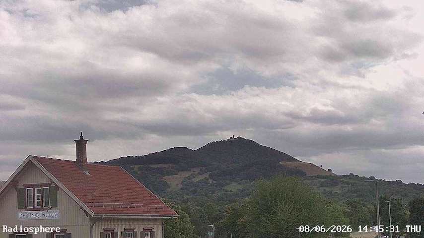 Live camera feed from RADiOSPHERE-BURG TECK in Burg Teck in Owen
