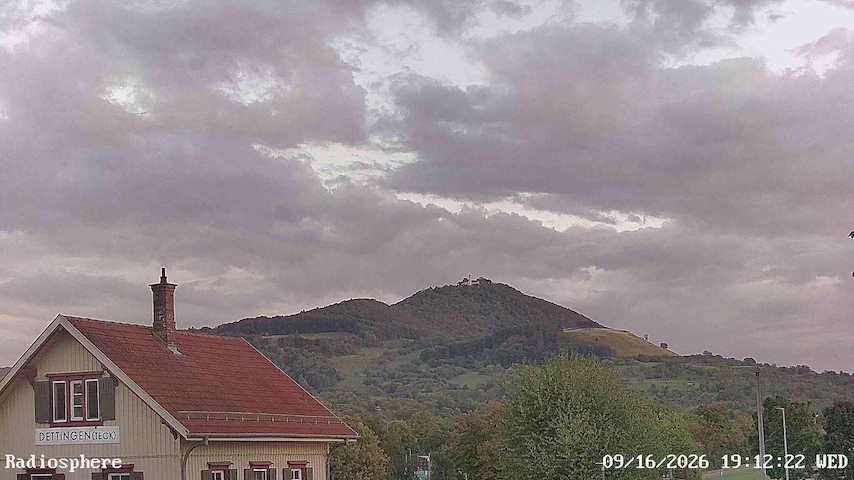 Live camera feed from RADiOSPHERE-BURG TECK in Burg Teck in Owen