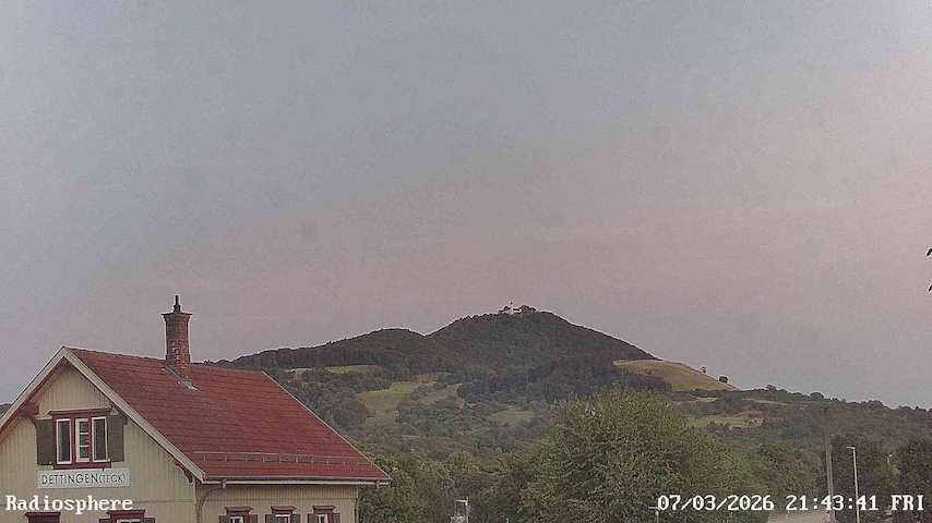 Live camera feed from RADiOSPHERE-BURG TECK in Burg Teck in Owen