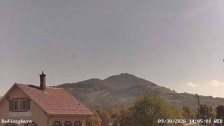 Živý kamerový kanál z RADiOSPHERE-BURG TECK v Burg Teck in Owen