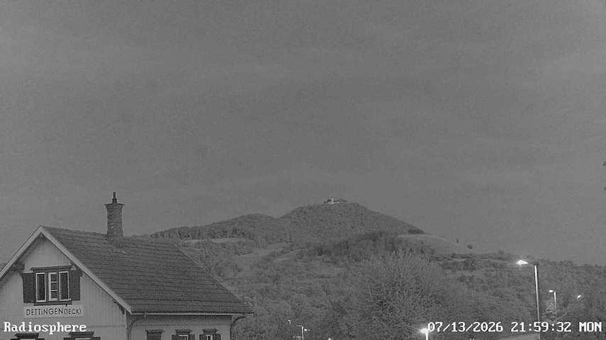 Live camera feed from RADiOSPHERE-BURG TECK in Burg Teck in Owen