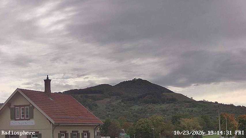 Прямий ефір з камери від RADiOSPHERE-BURG TECK у Burg Teck in Owen
