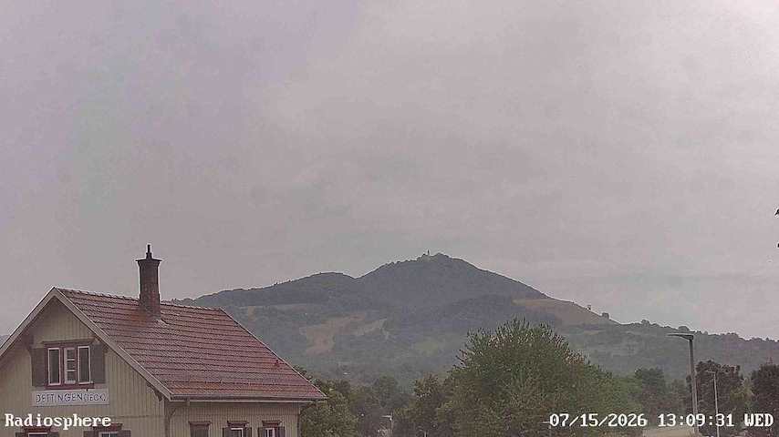 Live camera feed from RADiOSPHERE-BURG TECK in Burg Teck in Owen
