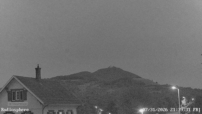 Live camera feed from RADiOSPHERE-BURG TECK in Burg Teck in Owen