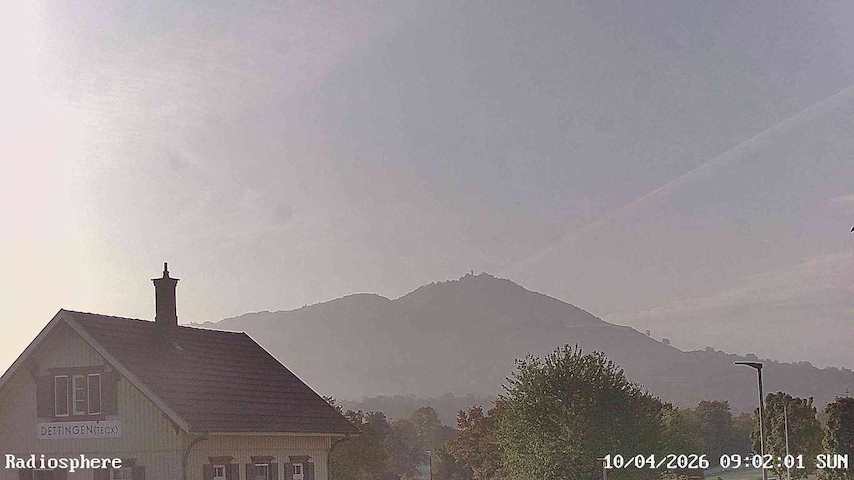 Live camera feed from RADiOSPHERE-BURG TECK in Burg Teck in Owen