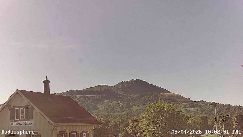 Canale telecamera in diretta da RADiOSPHERE-BURG TECK a Burg Teck in Owen