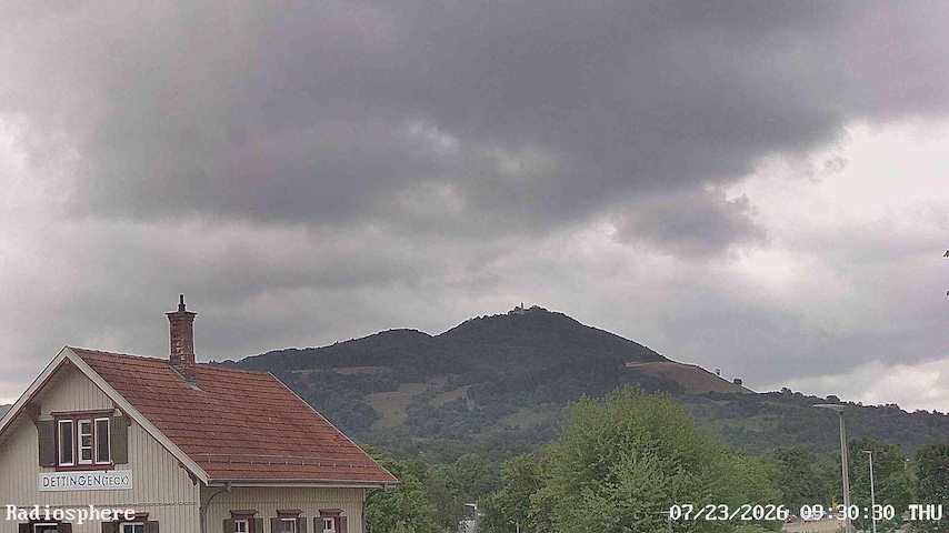Live camera feed from RADiOSPHERE-BURG TECK in Burg Teck in Owen