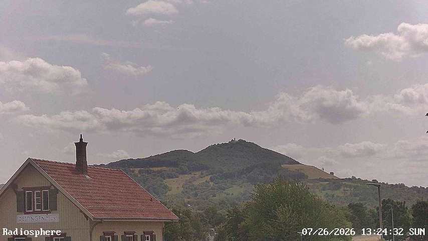 Live camera feed from RADiOSPHERE-BURG TECK in Burg Teck in Owen