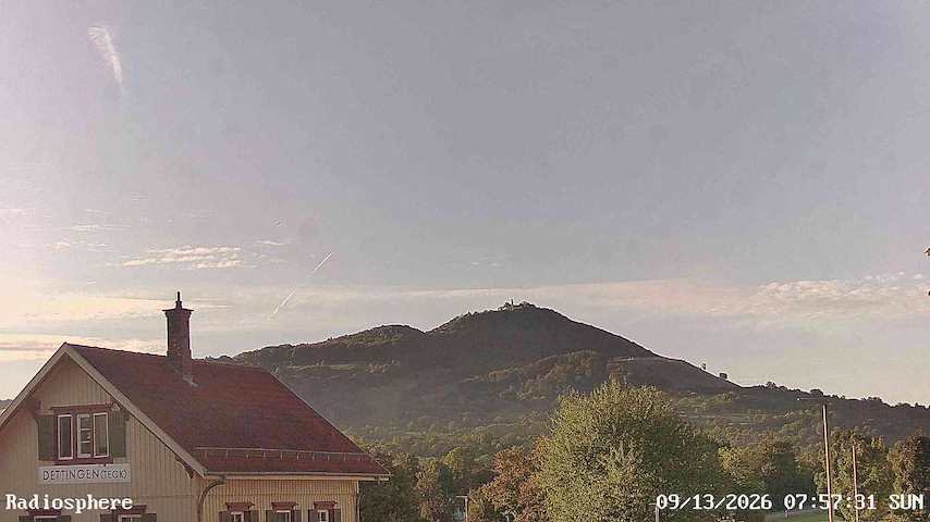 Kanał kamery na żywo z RADiOSPHERE-BURG TECK w Burg Teck in Owen