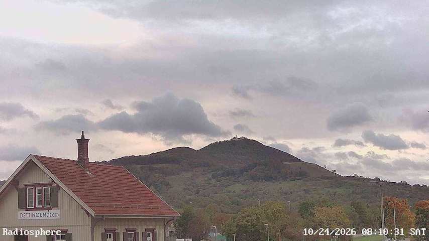 Live camera feed from RADiOSPHERE-BURG TECK in Burg Teck in Owen