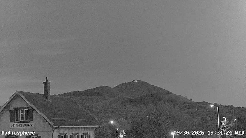 Live camera feed from RADiOSPHERE-BURG TECK in Burg Teck in Owen