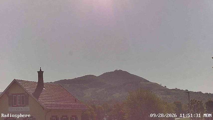 Live camera feed from RADiOSPHERE-BURG TECK in Burg Teck in Owen