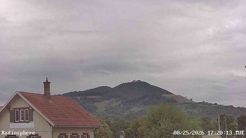 Canal de càmera en directe de RADiOSPHERE-BURG TECK a Burg Teck in Owen