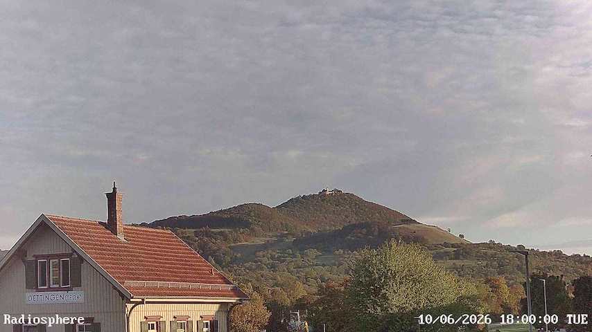 Live camera feed from RADiOSPHERE-BURG TECK in Burg Teck in Owen