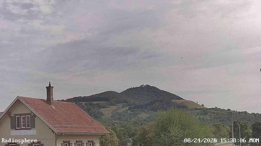Live camera feed from RADiOSPHERE-BURG TECK in Burg Teck in Owen