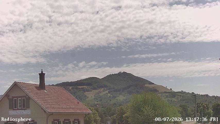 Saluran kamera langsung dari RADiOSPHERE-BURG TECK di Burg Teck in Owen