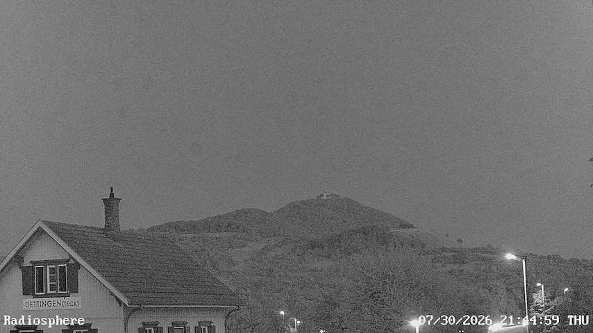 Live camera feed from RADiOSPHERE-BURG TECK in Burg Teck in Owen