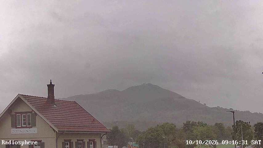 Live camera feed from RADiOSPHERE-BURG TECK in Burg Teck in Owen