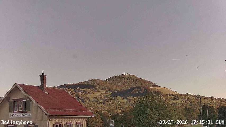 Live camera feed from RADiOSPHERE-BURG TECK in Burg Teck in Owen
