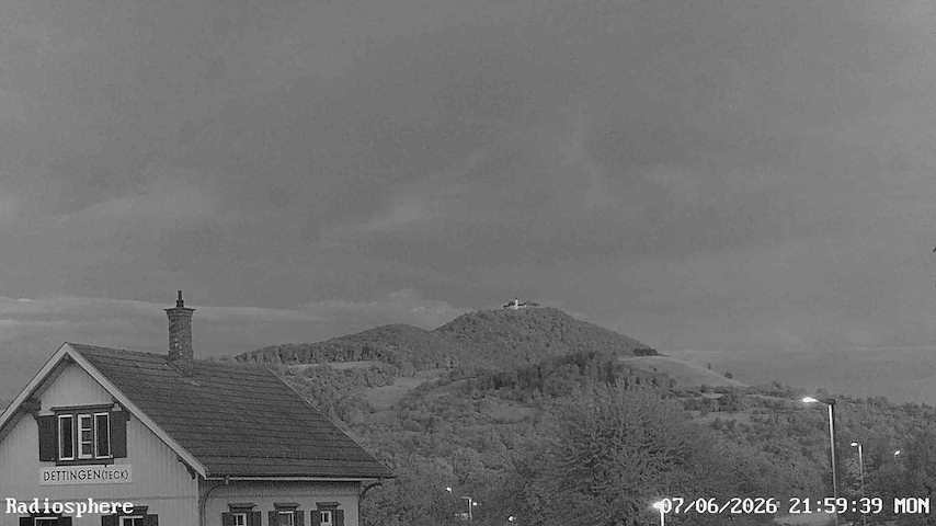 Live camera feed from RADiOSPHERE-BURG TECK in Burg Teck in Owen