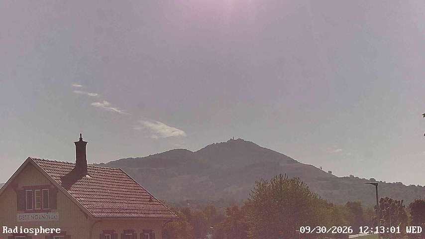 Live camera feed from RADiOSPHERE-BURG TECK in Burg Teck in Owen