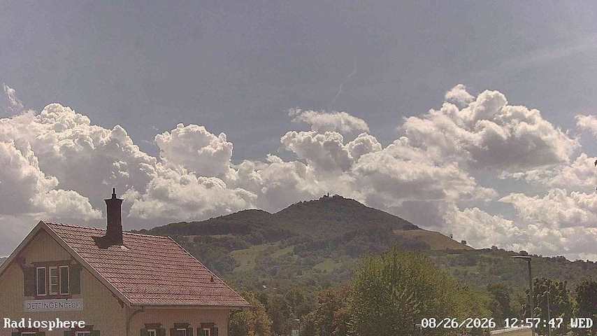 Ζωντανό κανάλι κάμερας από RADiOSPHERE-BURG TECK στο Burg Teck in Owen