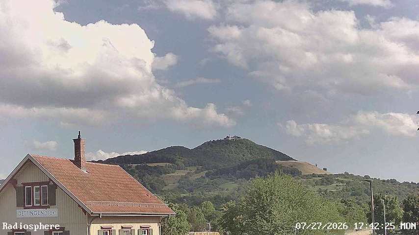 Tiesioginis kameros kanalas iš RADiOSPHERE-BURG TECK Burg Teck in Owen