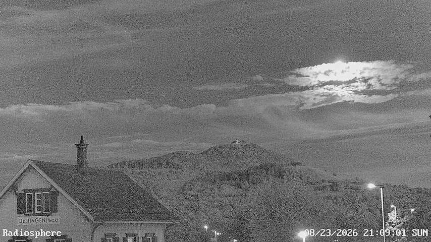 Live camera feed from RADiOSPHERE-BURG TECK in Burg Teck in Owen